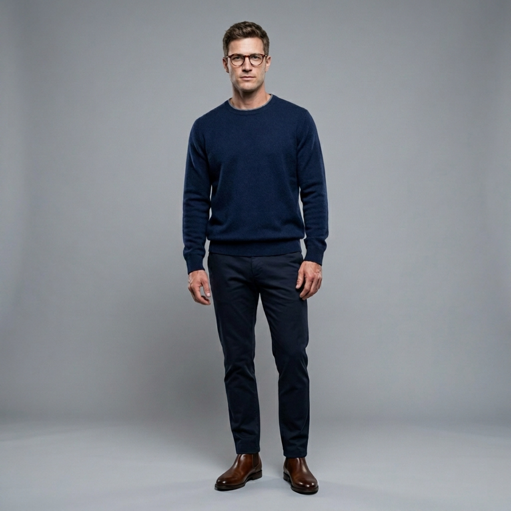 Pure Cashmere Pullover Sweater