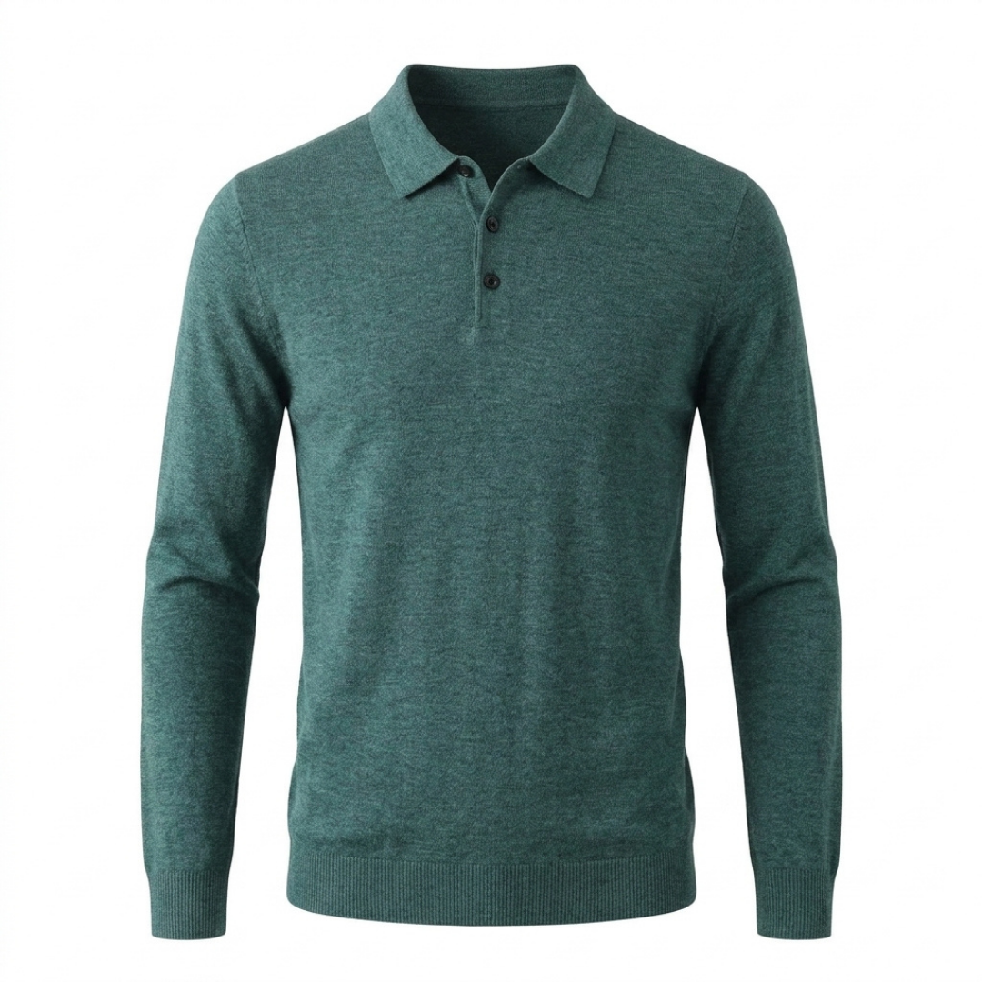 Aukey Merino Wool Polo Shirt
