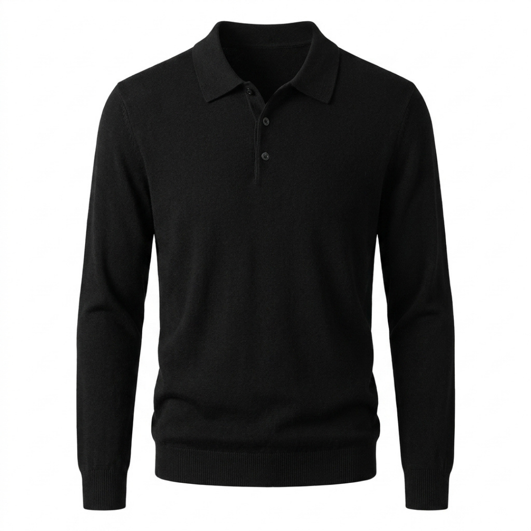 Aukey Merino Wool Polo Shirt
