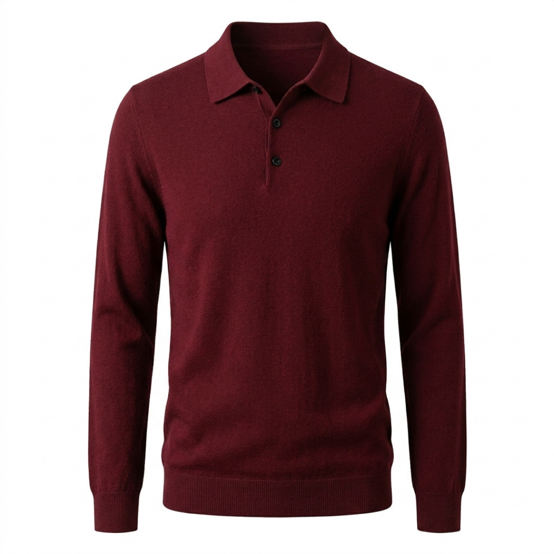 Aukey Merino Wool Polo Shirt