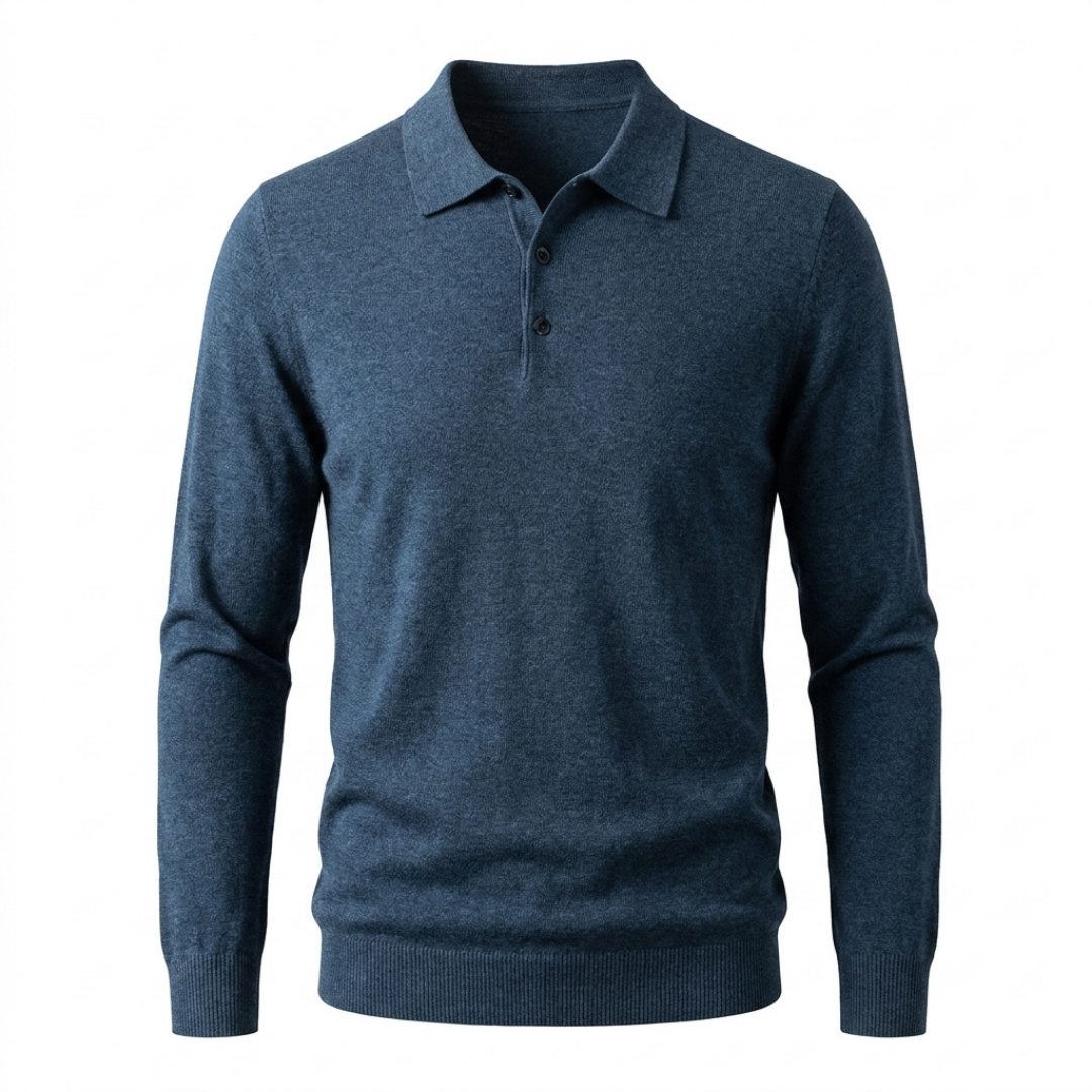 Aukey Merino Wool Polo Shirt