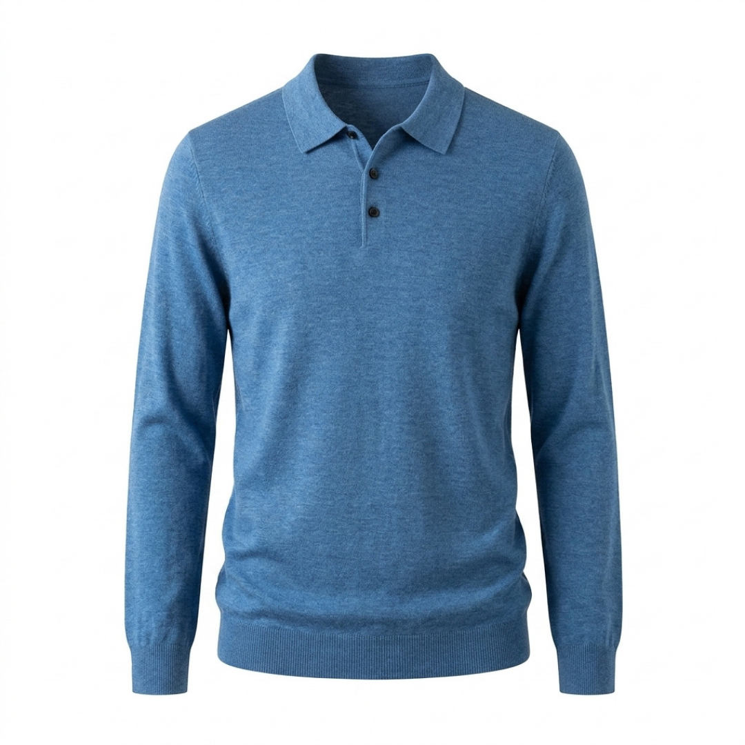 Aukey Merino Wool Polo Shirt