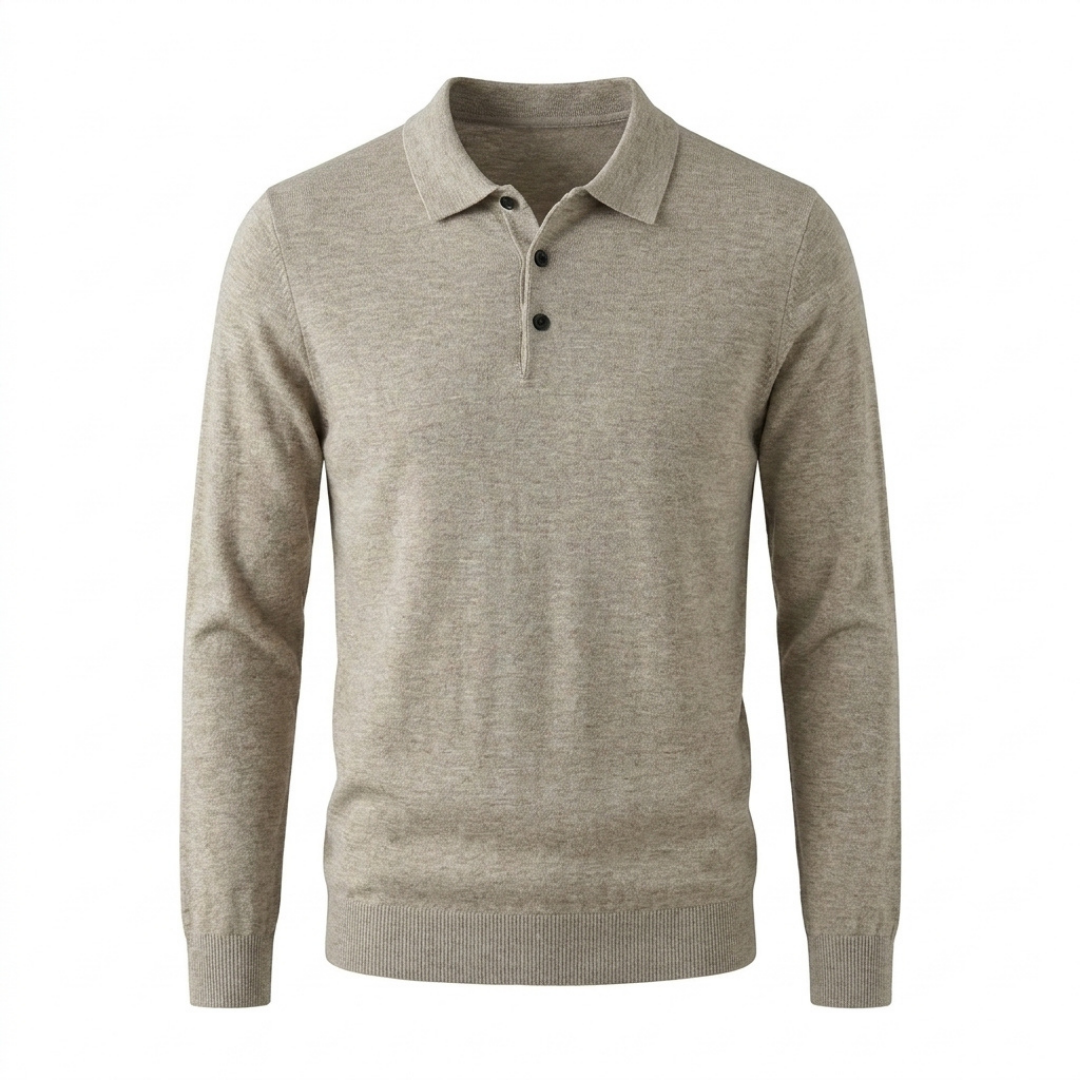 Aukey Merino Wool Polo Shirt